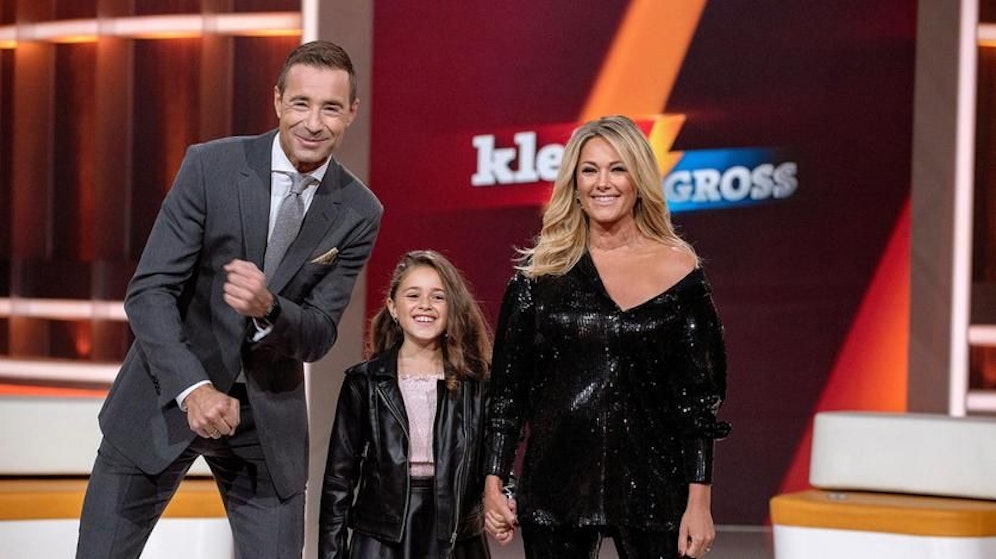 Helene Fischer mit Kai Pflaume und Kandidatin Giulia in 