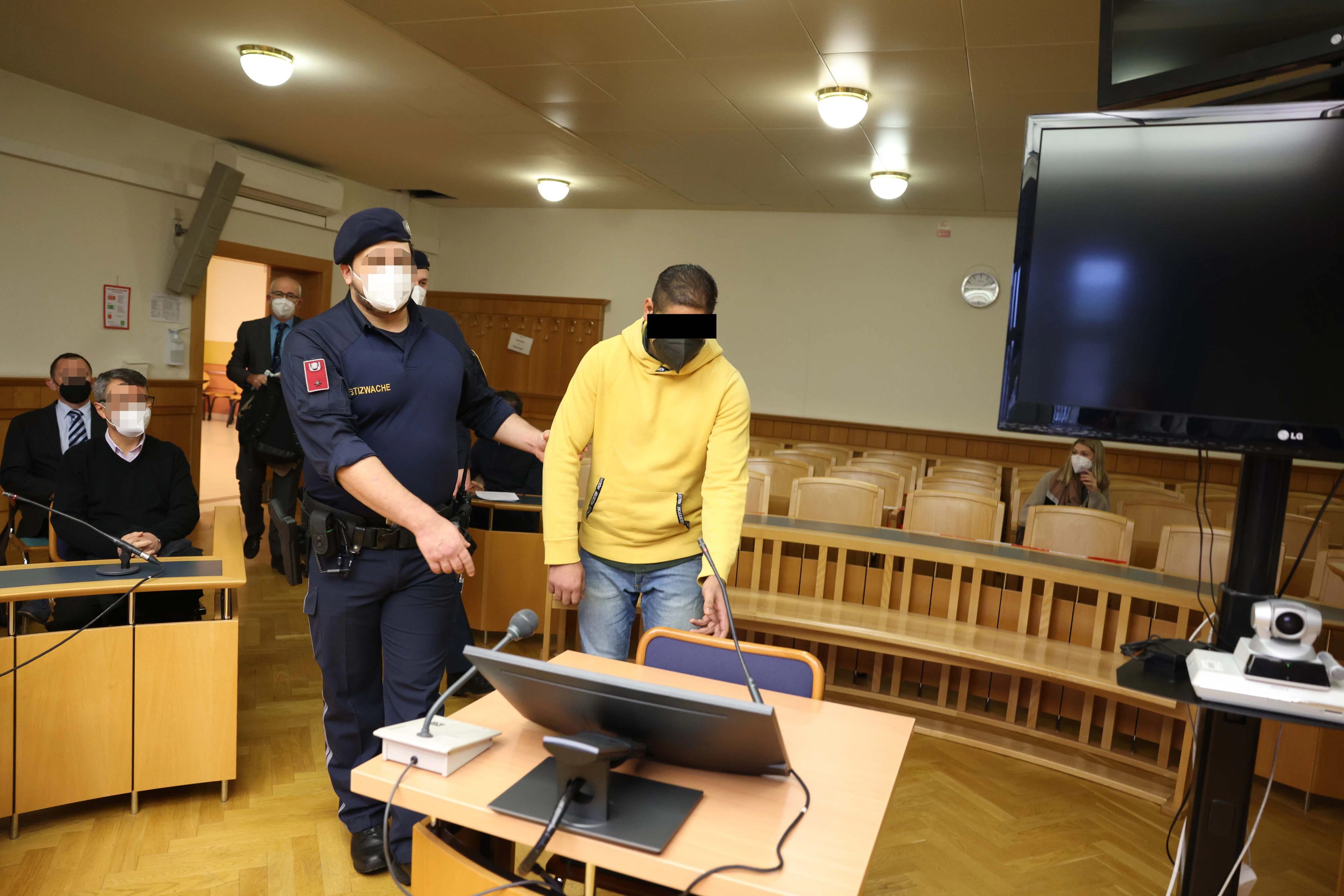 Der Angeklagte leugnete den Mordversuch im Gerichtssaal