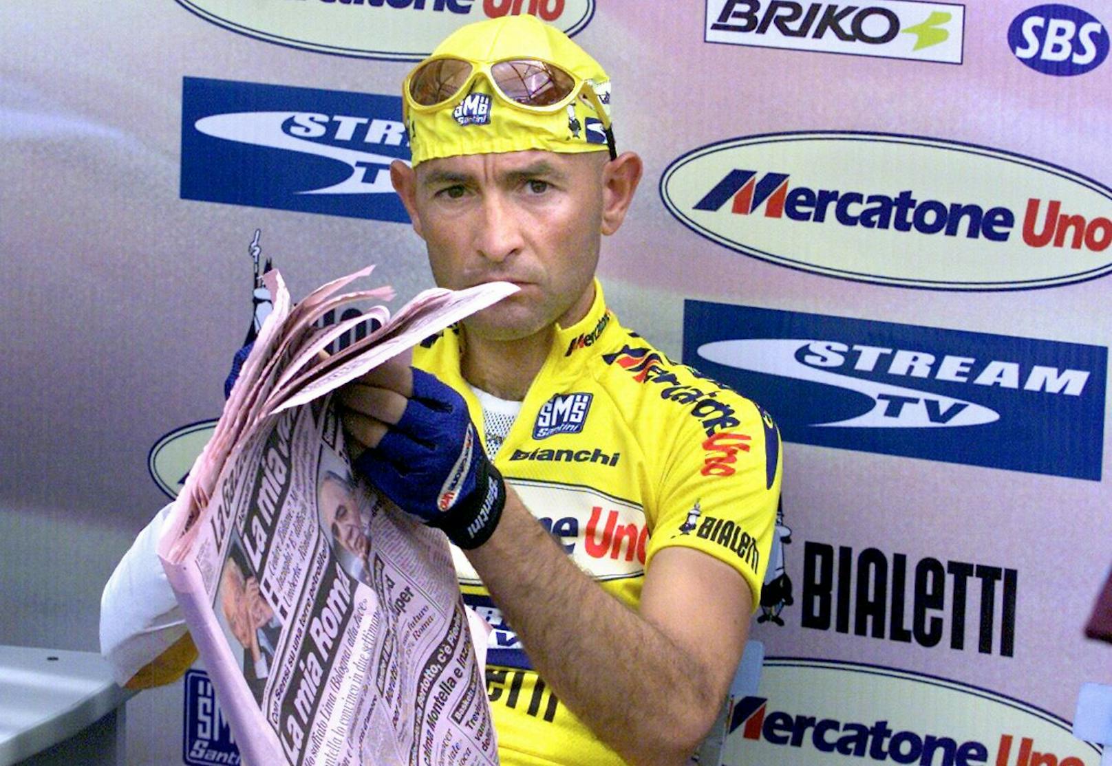 Marco Pantani im Jahr 2001