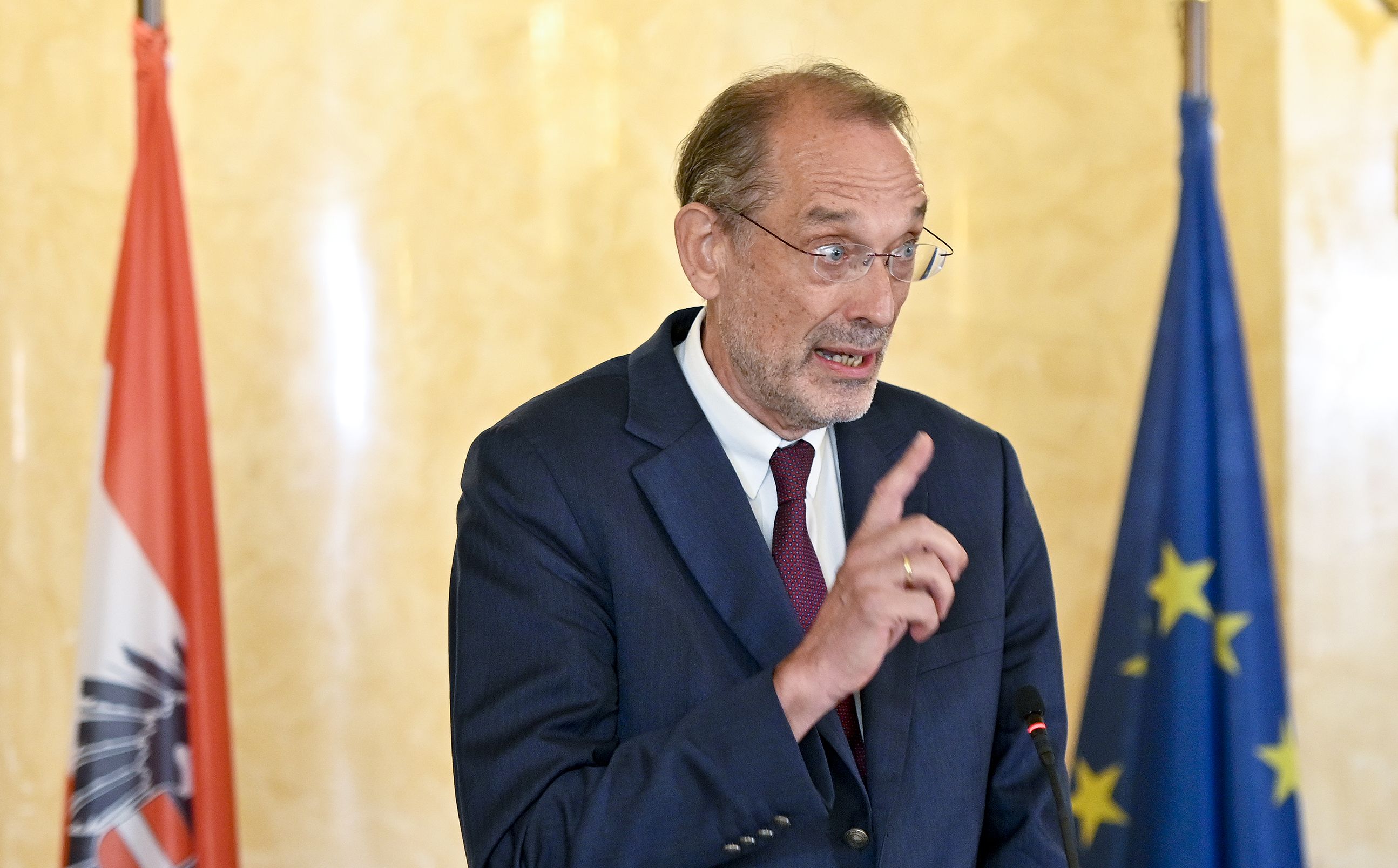 Bildungsminister Heinz Faßmann verteidigt die Schul-Maßnahmen im Lockdown. 