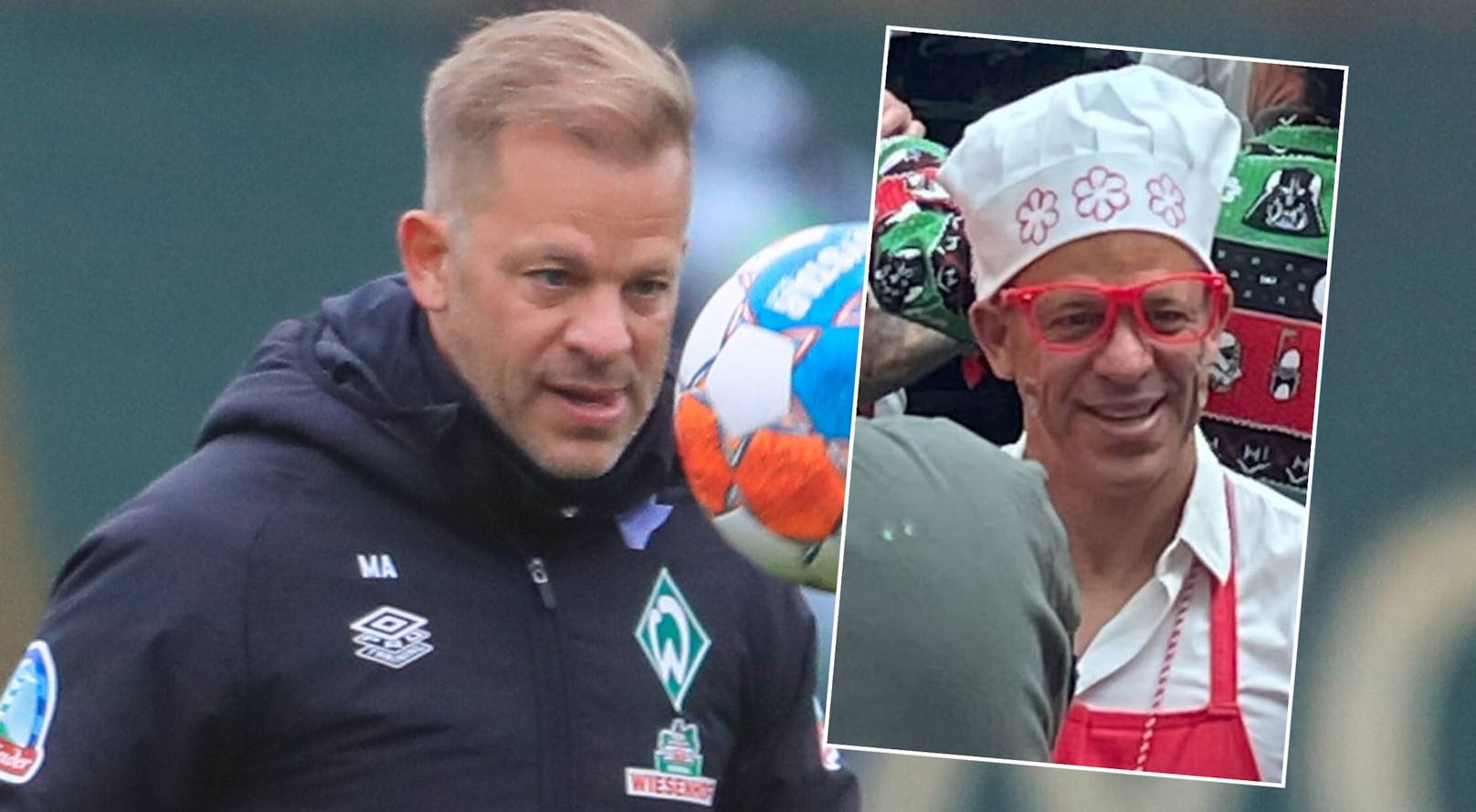 Werder-Coach Anfang am Karneval