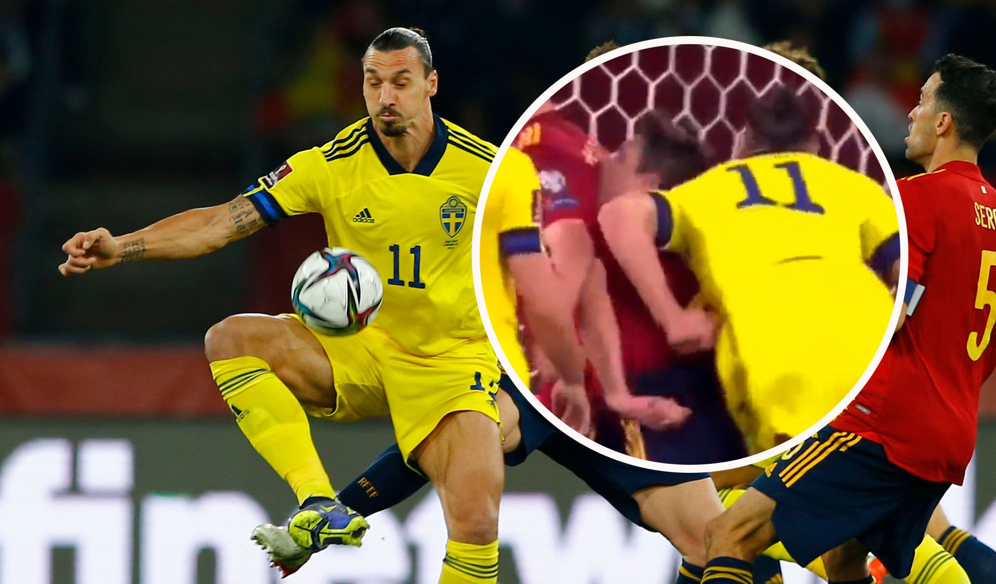 Zlatan Ibrahimovic gegen 