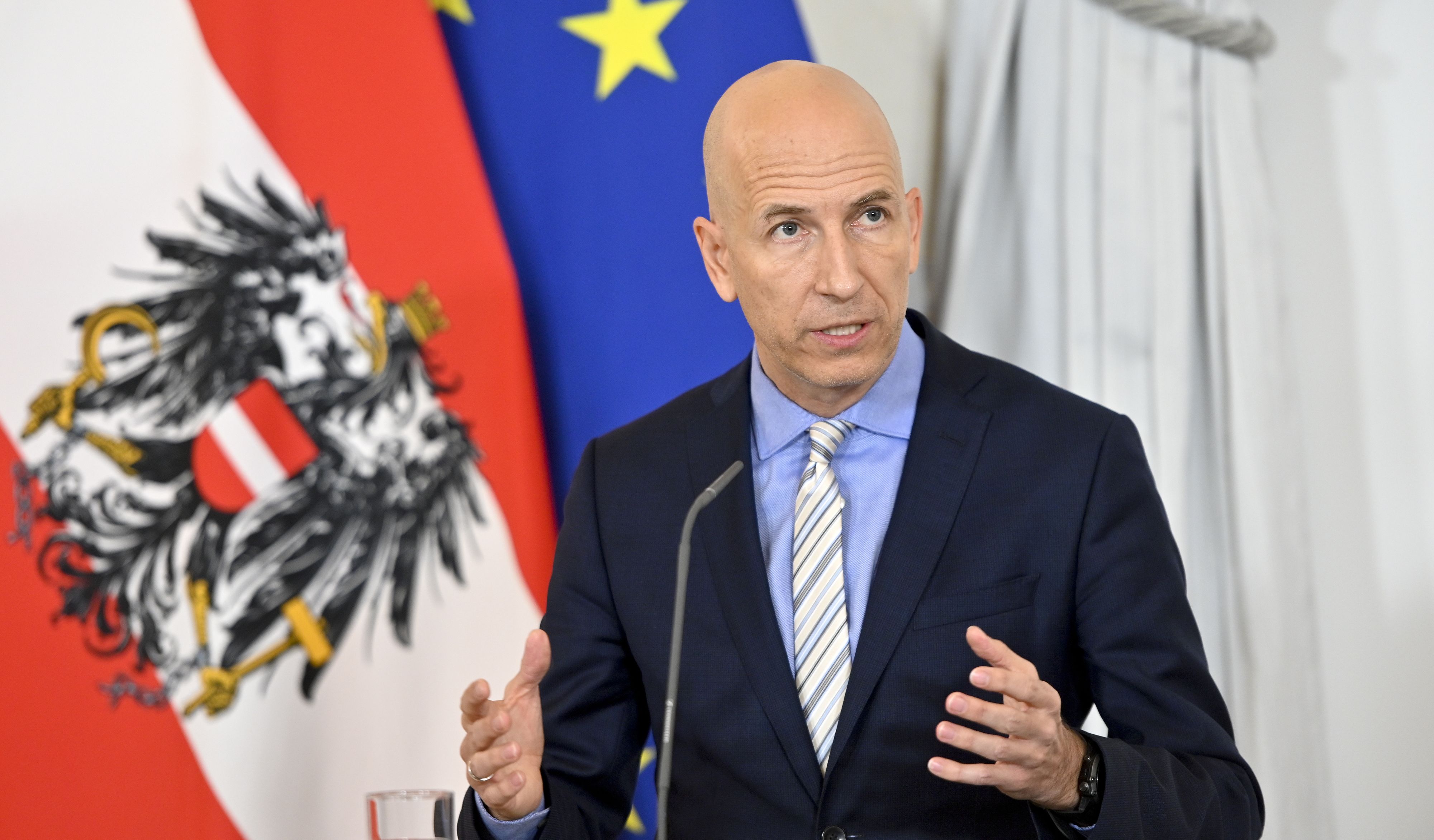 Arbeitsminister Martin Kocher (ÖVP).