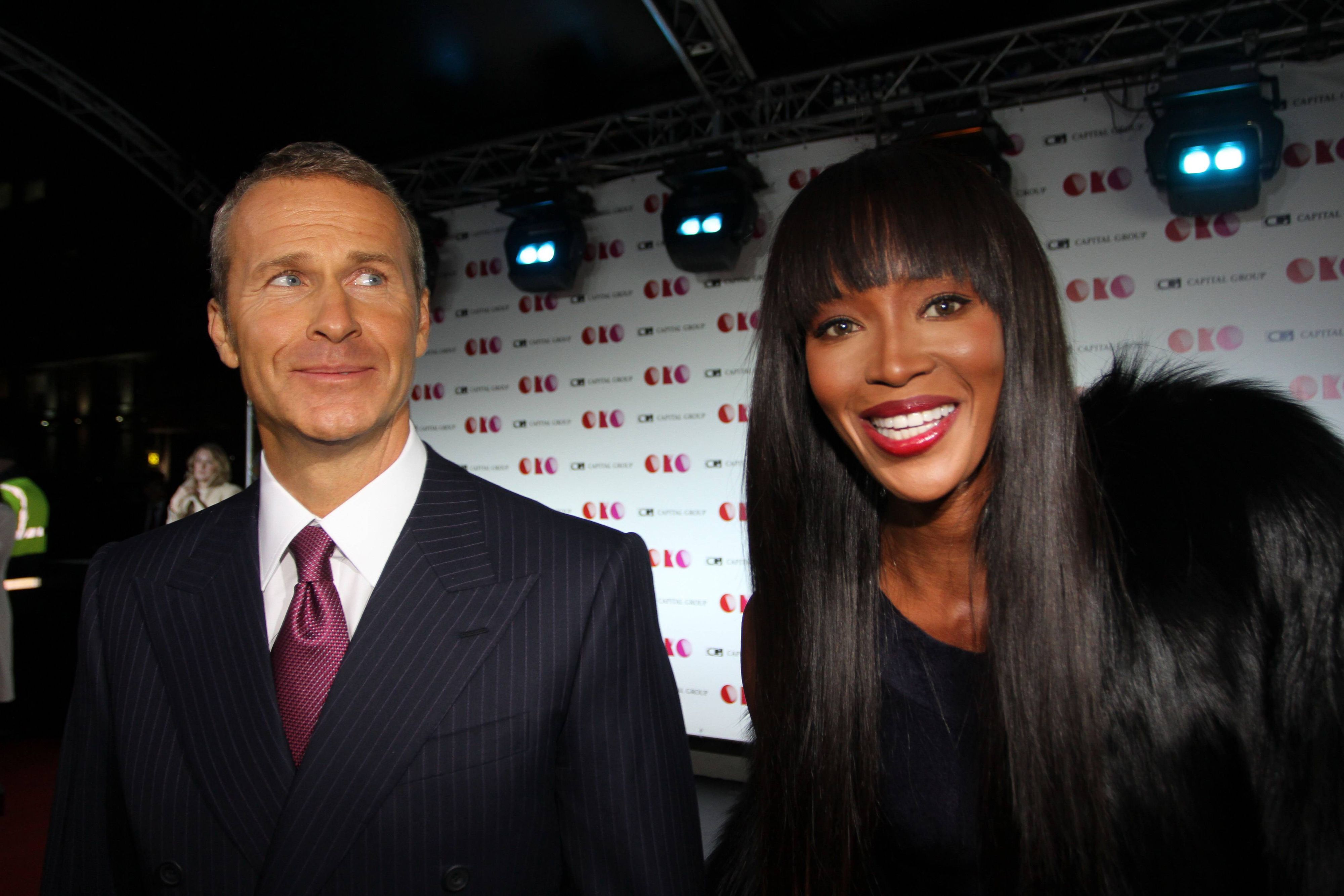 Kunstsammler Vladislav Doronin mit seiner Ex Naomi Campbell. Was läuft zwischen ihm und Charlène?