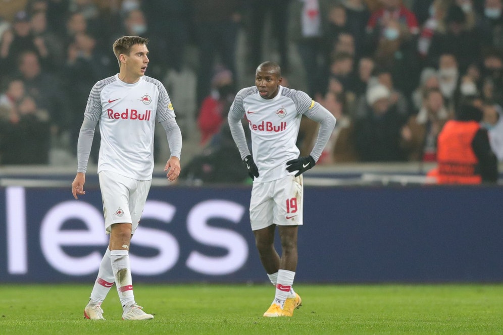 Maxi Wöber ärgert sich über das Gegentor in Lille. 