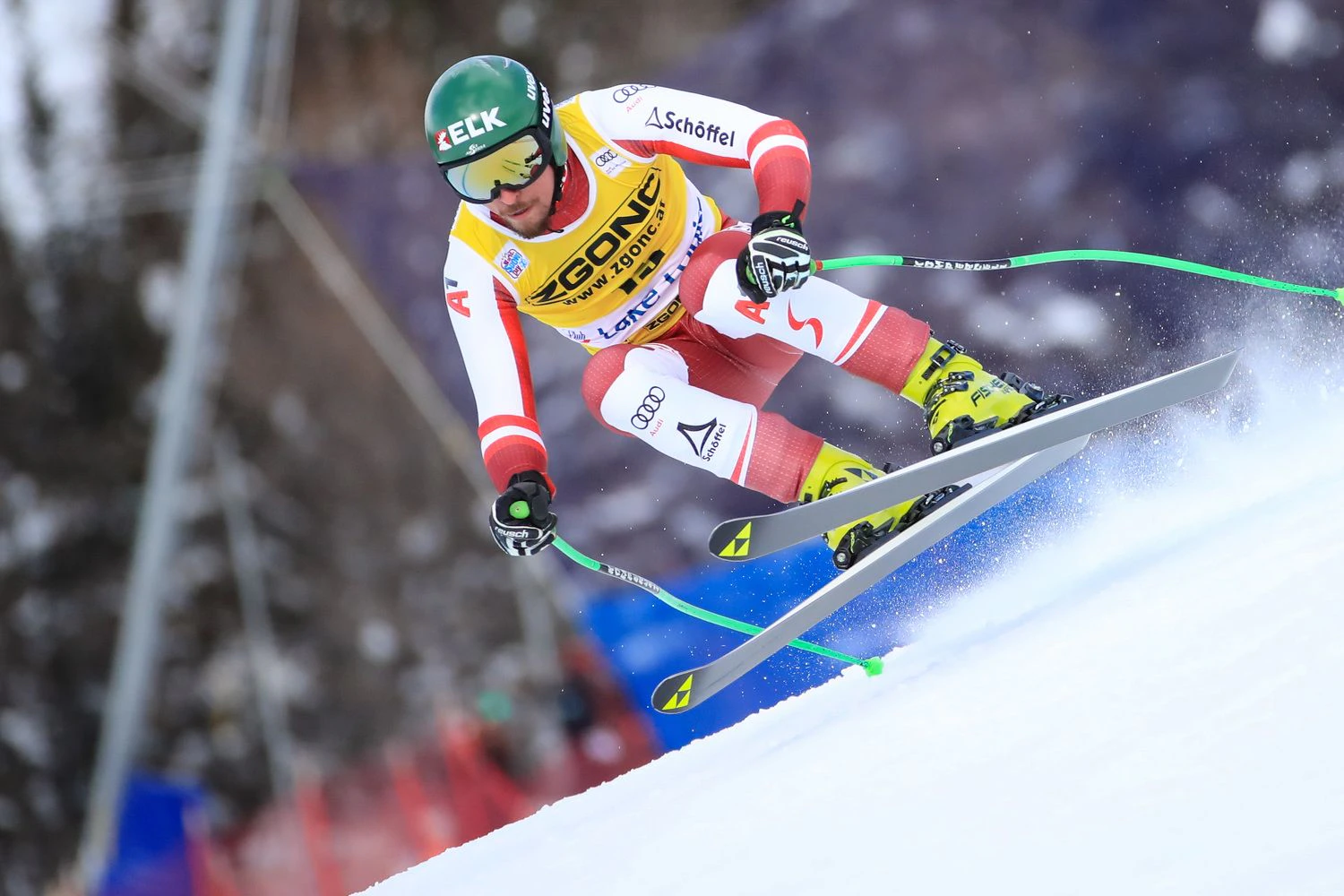 Max Franz stellt im ersten Lake-Louise-Training die Bestzeit auf. 