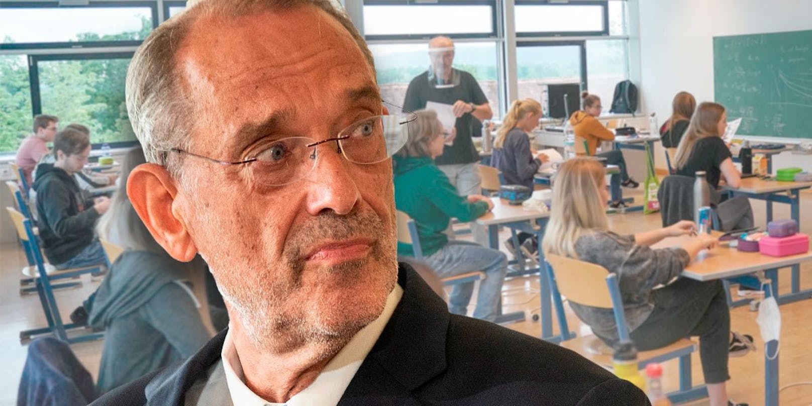 Bildungsminister Heinz Faßmann will auch im Lockdown die Schulen offenhalten.
