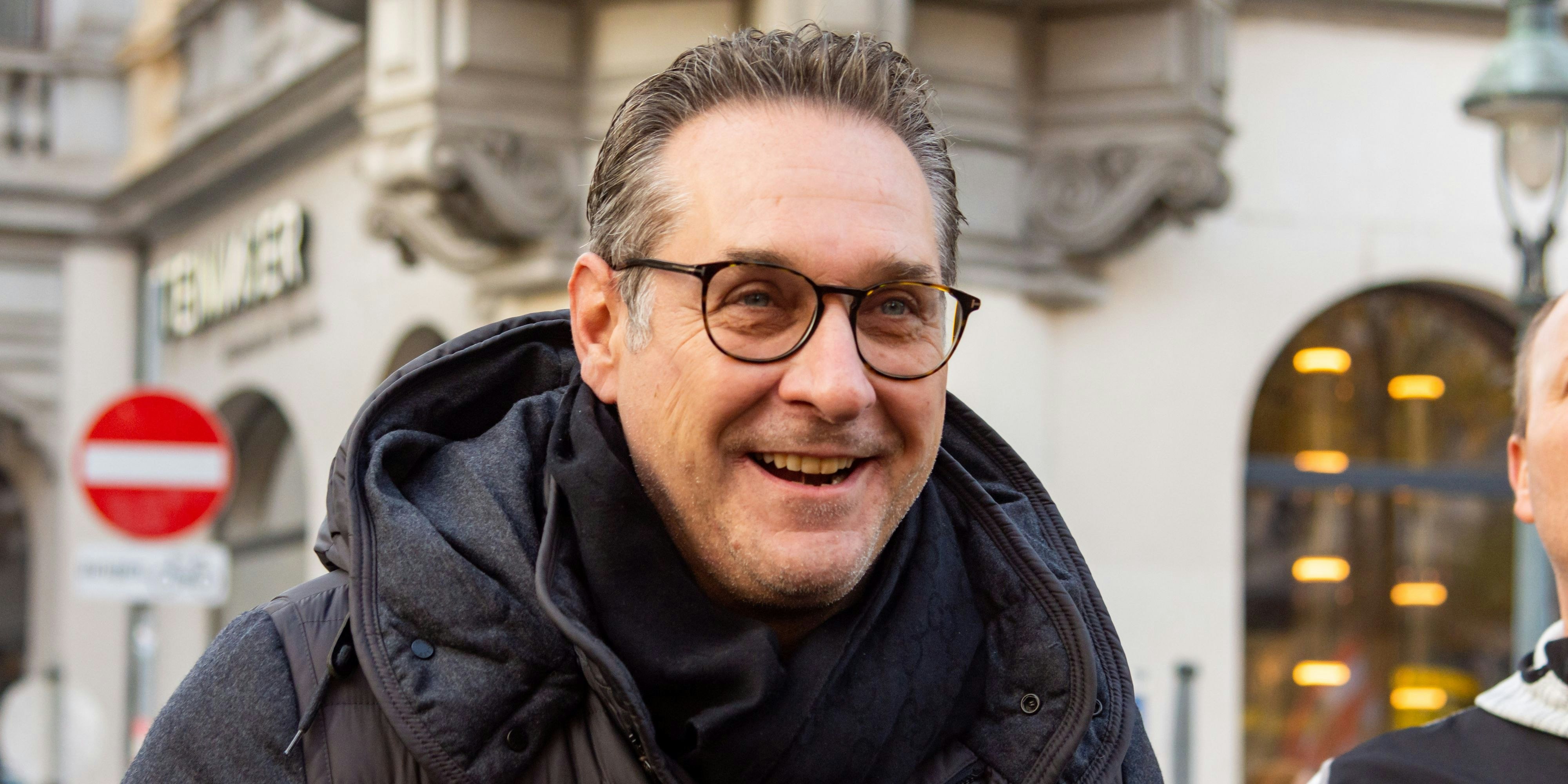 Heinz-Christain Strache nahm auch bei der von der FPÖ organisierten Corona-Demo am 20. November teil.