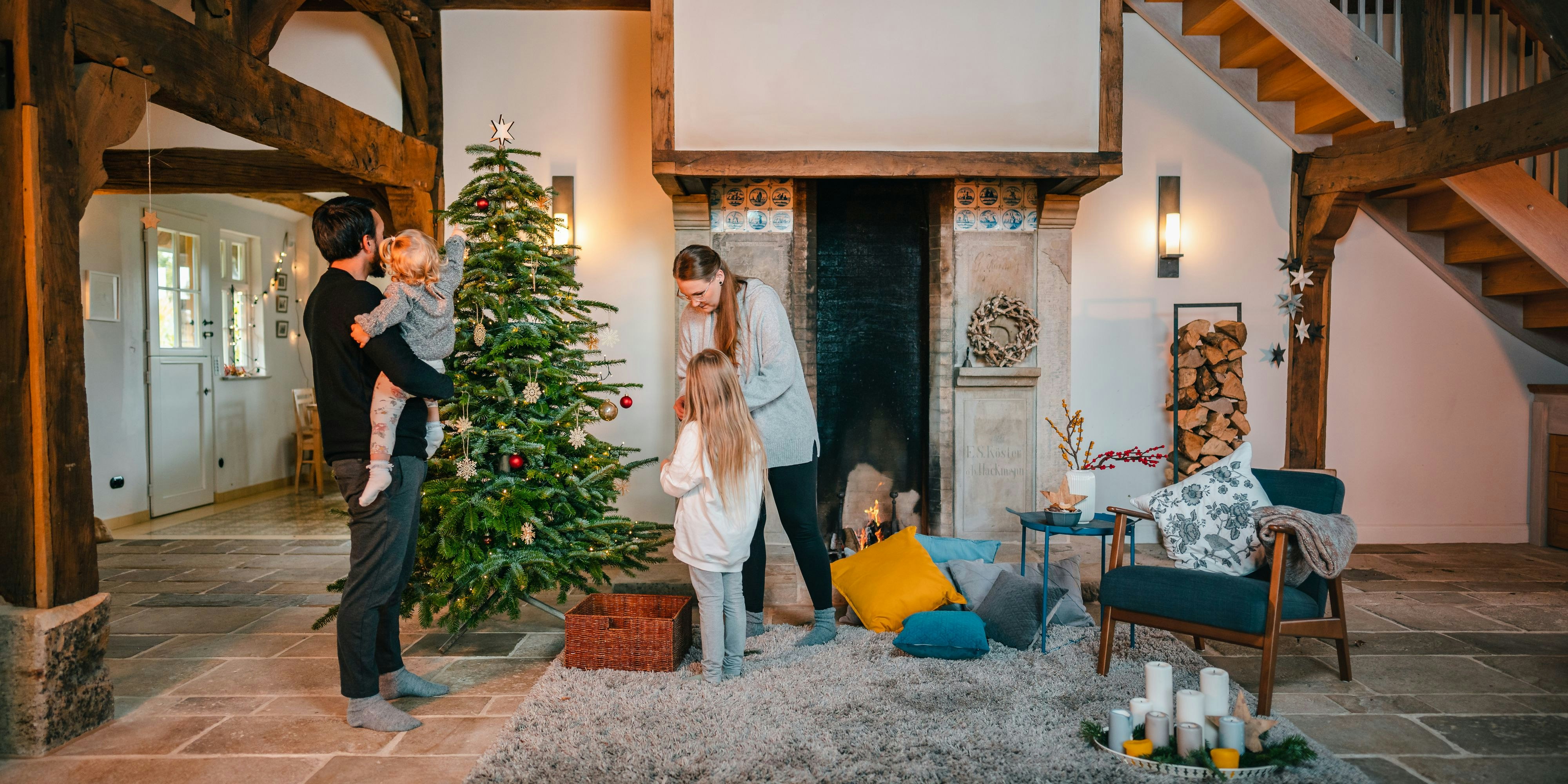 Jetzt kann man nachhaltig bescheren: Mit einem "Keinachtsbaum" zum selbst zusammenbauen.