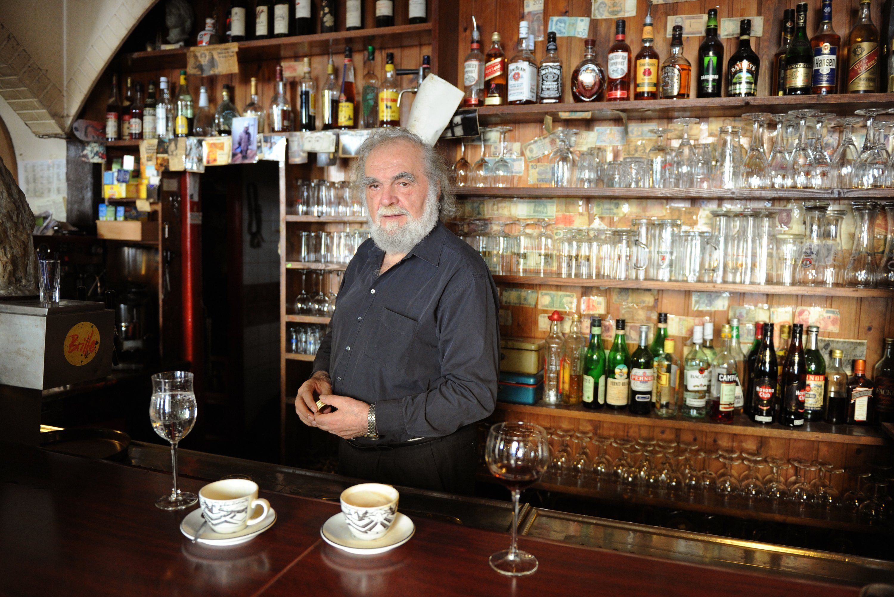 Auch im realen Leben hatte der Star ein Restaurant. 