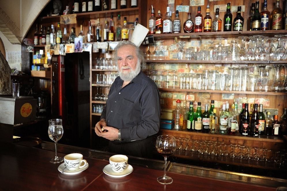 Auch im realen Leben hatte der Star ein Restaurant. 