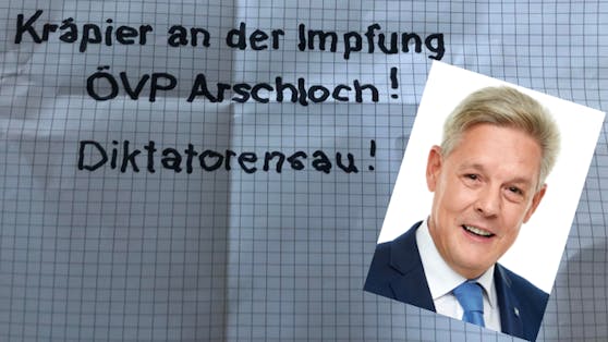 VP-Landtagsabgeordneter Hermann Hauer erhielt einen anonymen Brief.