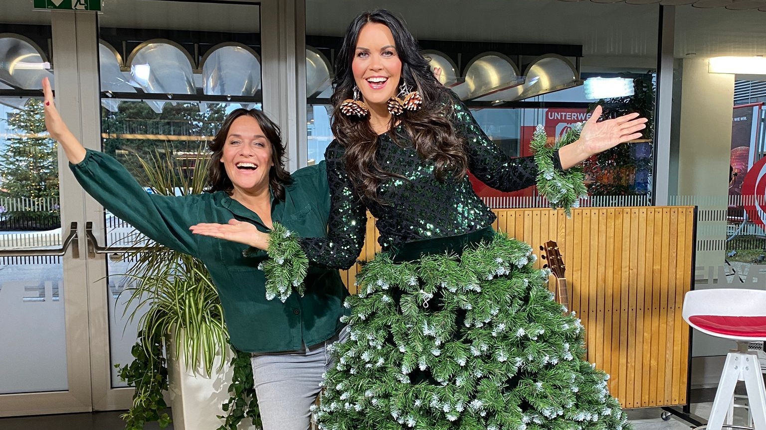 "Eva war sprachlos", freut sich Martina Reuter über den gelungenen Auftritt bei Eva Pölzl.