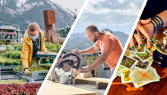 Gewerbe und Handwerker dürfen im harten Lockdown beratend weiter offen haben.