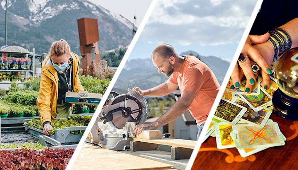 Gewerbe und Handwerker dürfen im harten Lockdown beratend weiter offen haben.