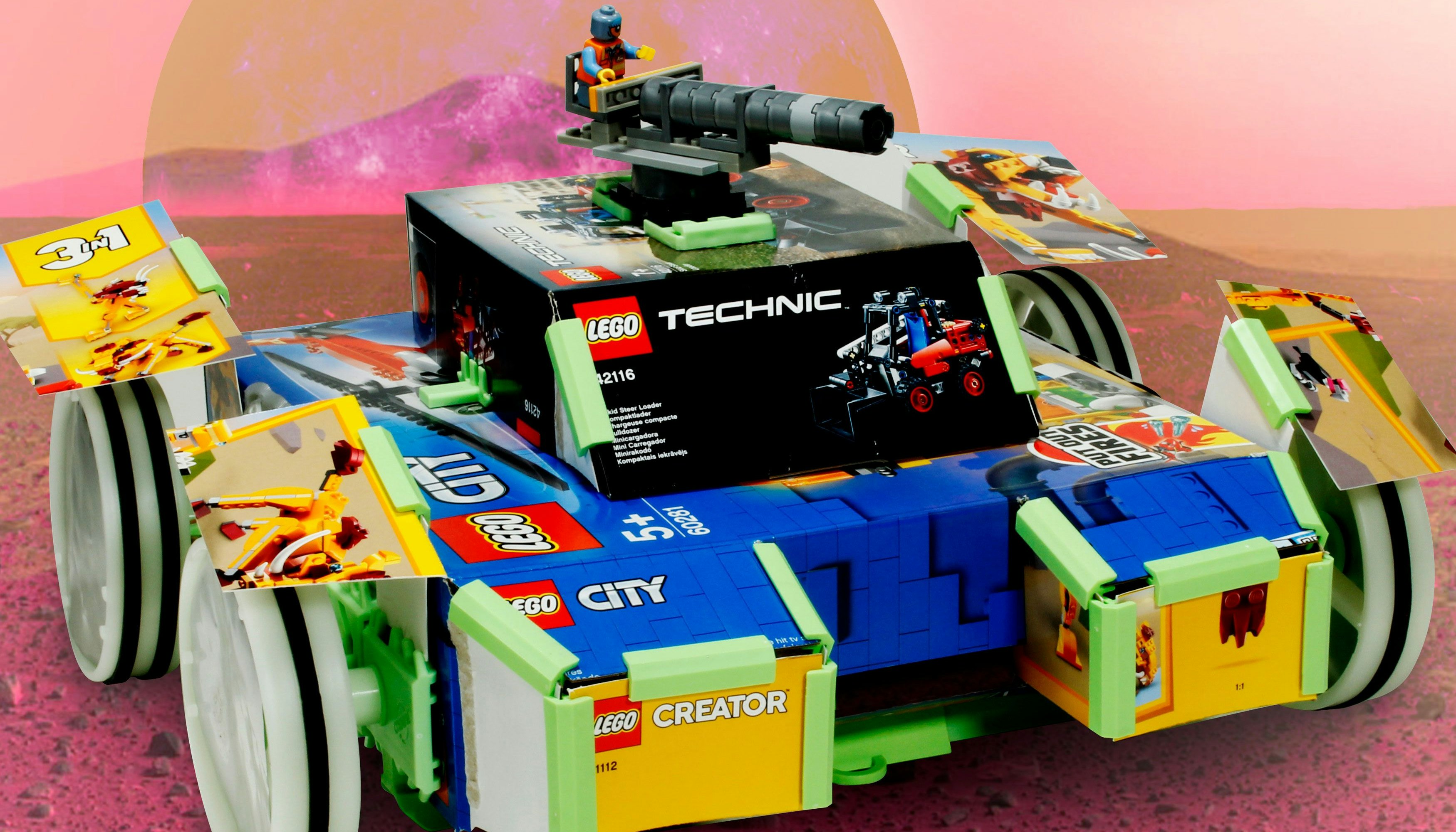 Mit den Bausätzen von "Planet Junko" kann man Spielzeug aus Müll-Resten zaubern.