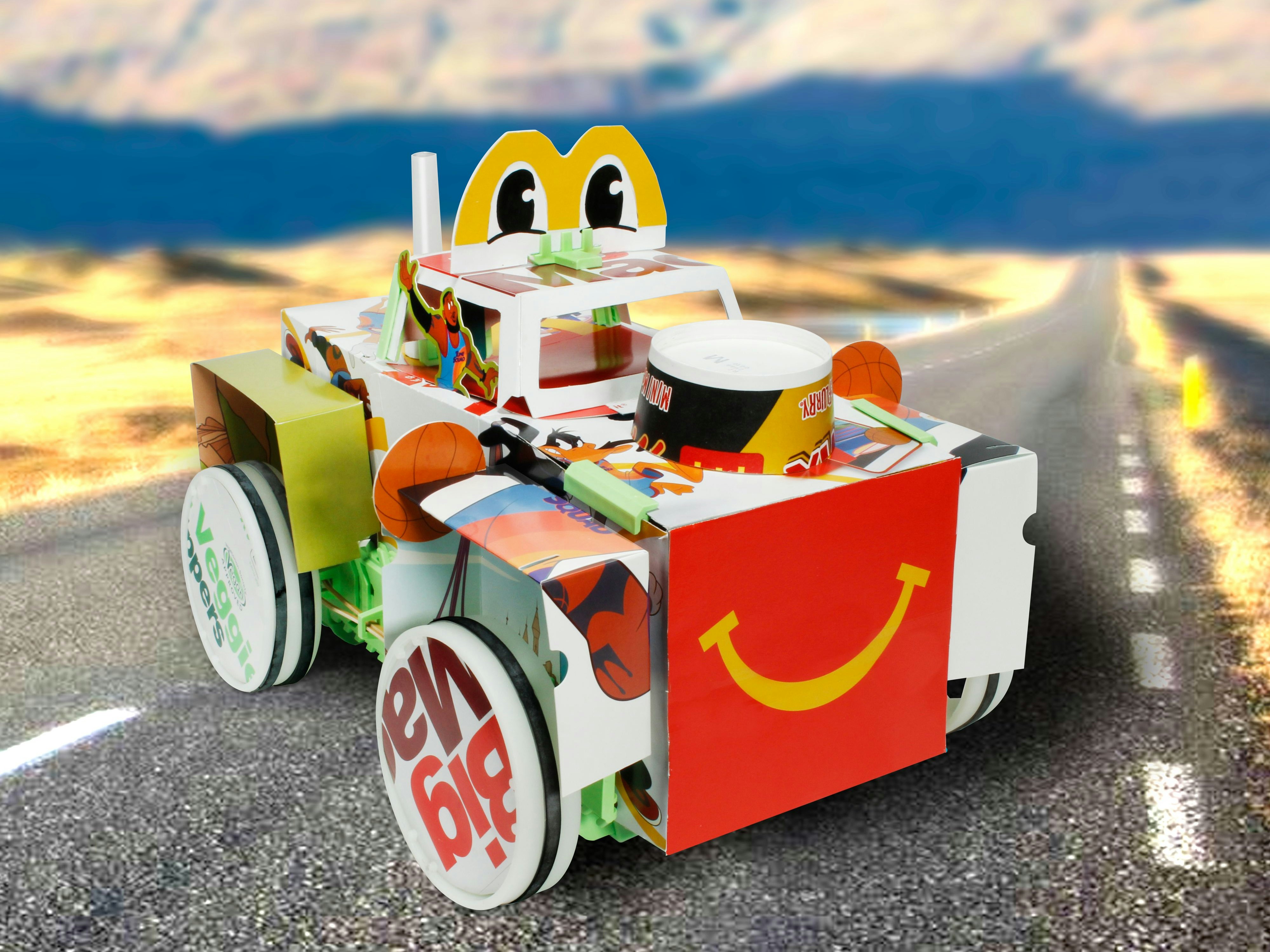 Mit den Bausätzen von "Planet Junko" kann man Spielzeug aus Müll-Resten zaubern.