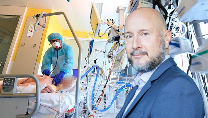 Christoph Steiniger, Top-Virologe am AKH, ist Miterfinder von "Alles gurgelt".