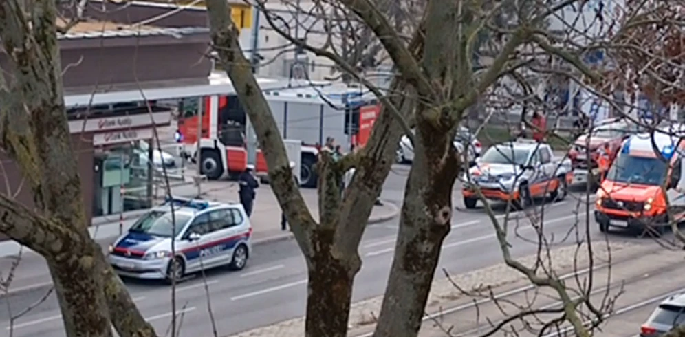 In Wien-Floridsdorf kam es Mittwochvormittag zu einem Zusammenstoß.