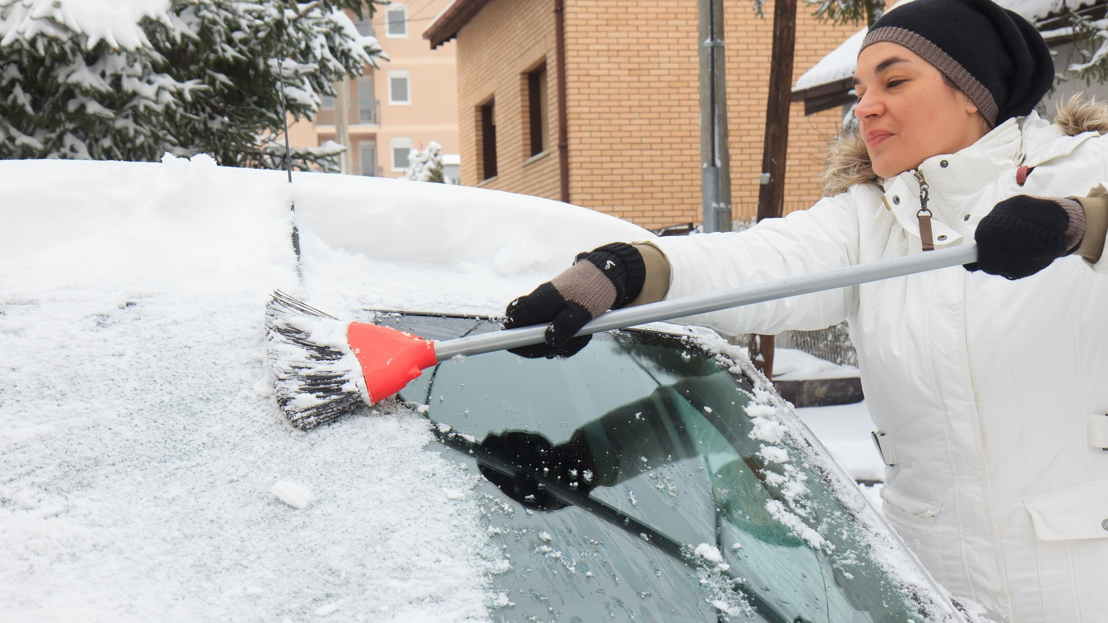 Am besten: schnell abputzen, schnell wegfahren