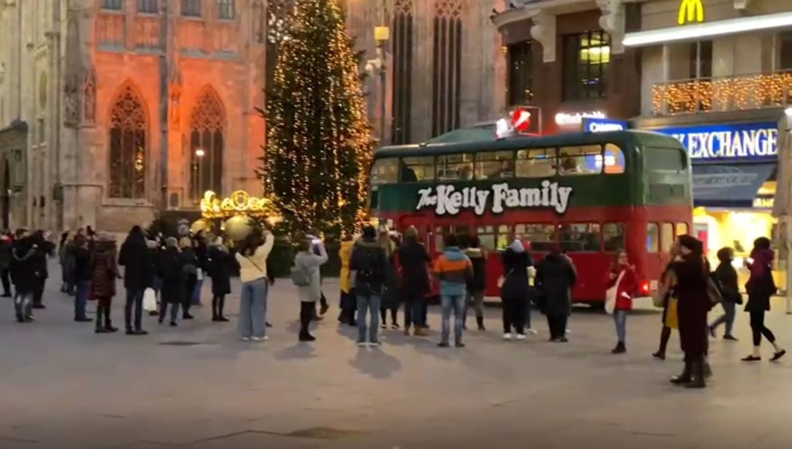 Die Kelly Family wurde in Wien gesichtet.