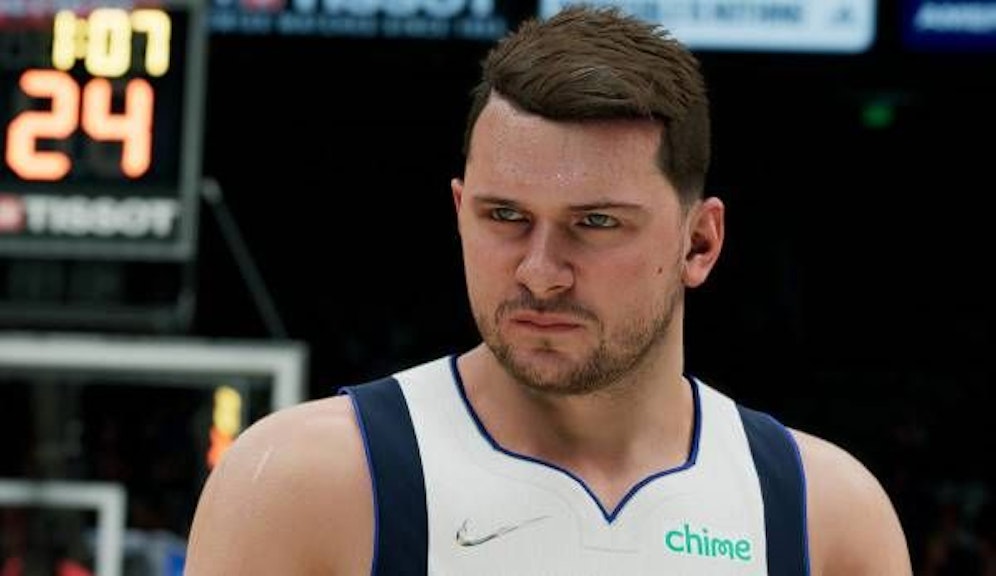 Luka Dončić wird von 2K ein Denkmal gesetzt.