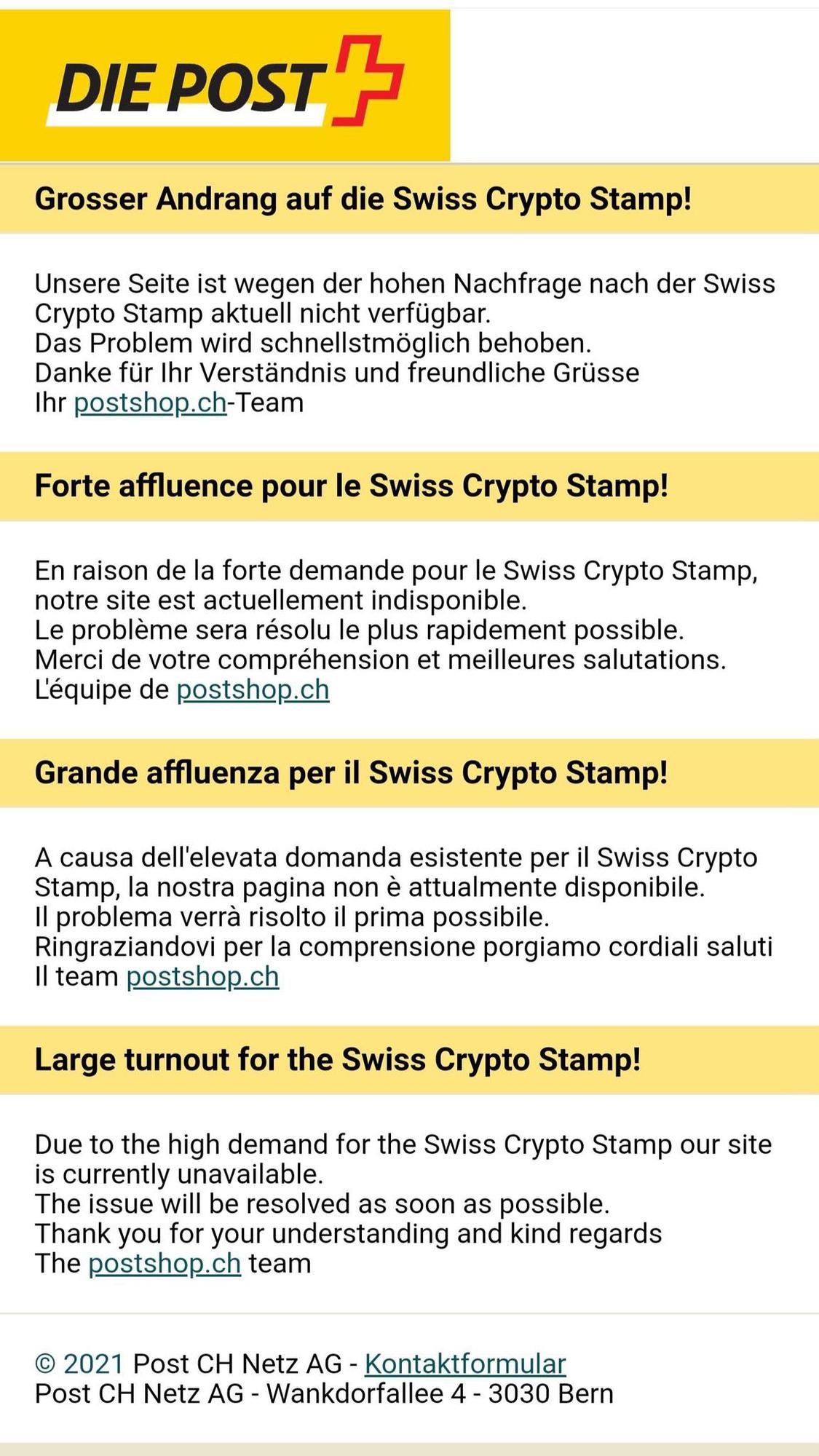 Die Seite war wegen des Andrangs zwischenzeitlich nicht mehr erreichbar.