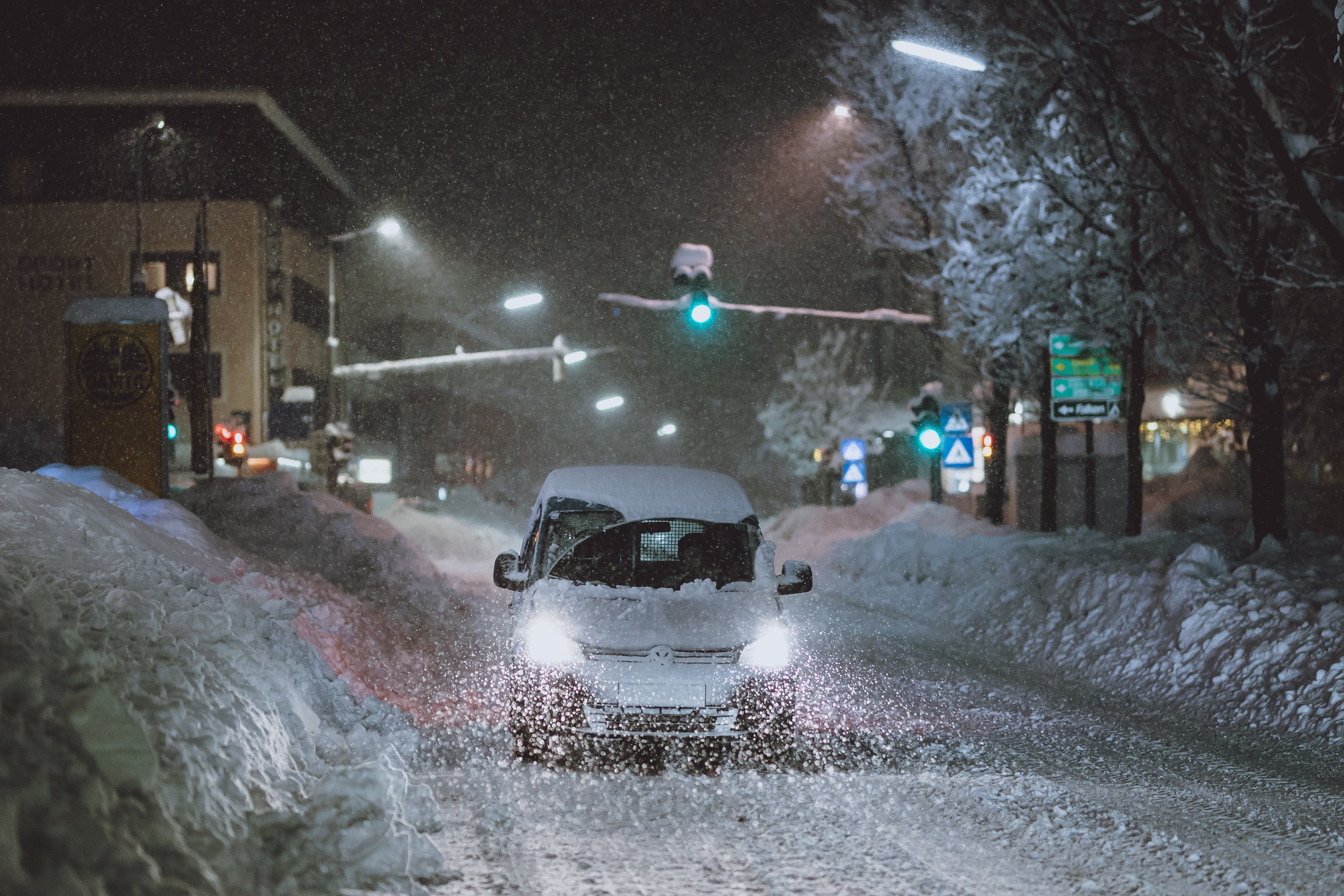 Rund um Wien haben sich starke Schneefälle angekündigt.