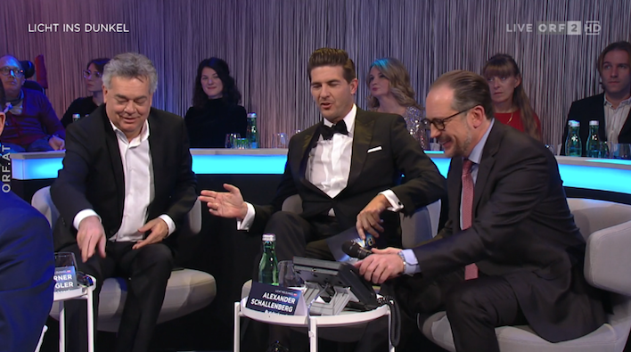 Vizekanzler Werner Kogler, Norbert Oberhauser, Bundeskanzler Alexander Schallenberg