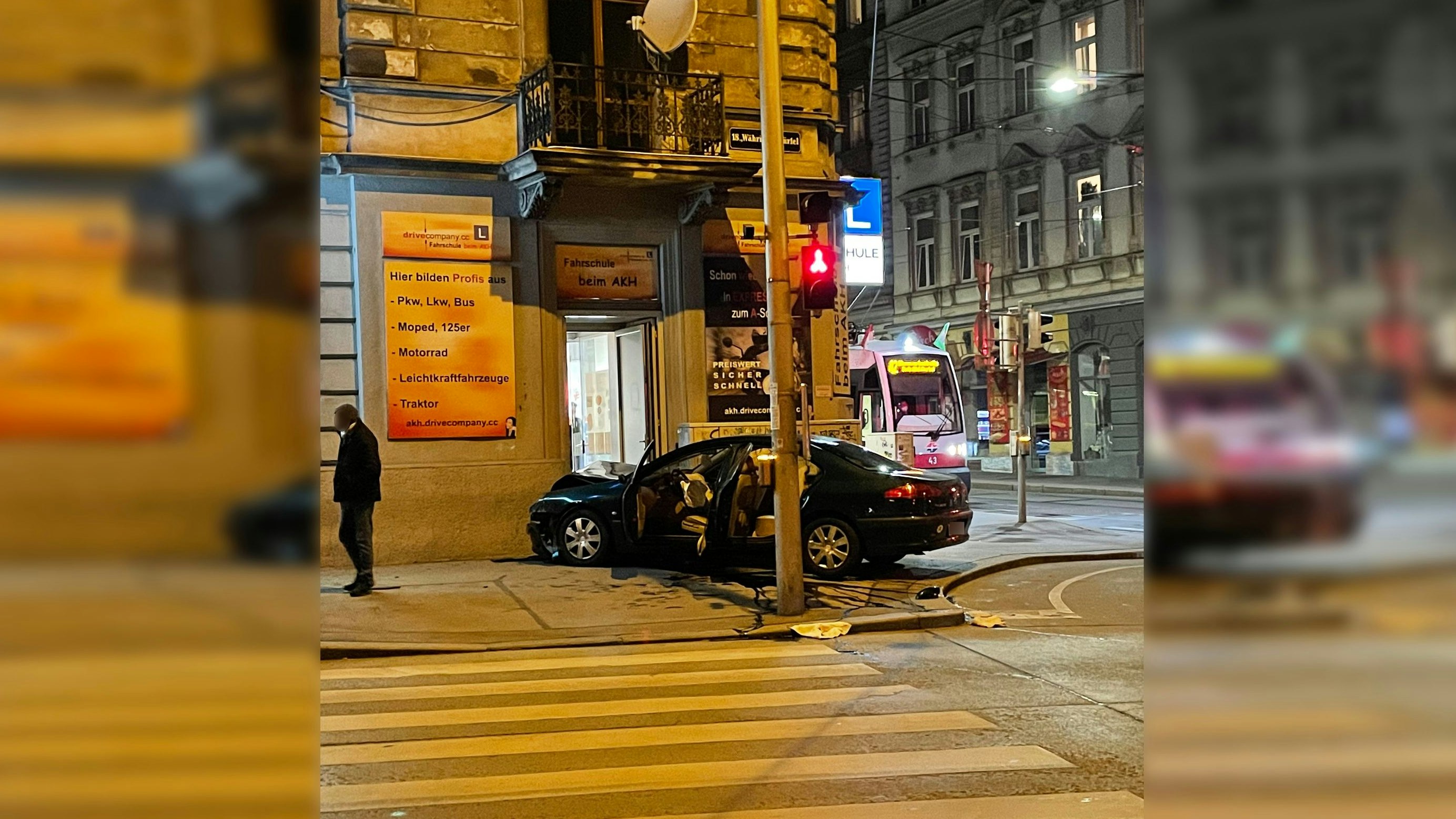 Crash am Wiener Gürtel
