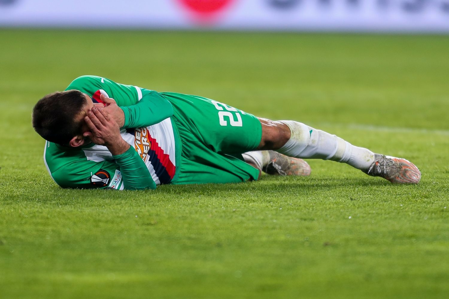 Filip Stojkovic am Boden