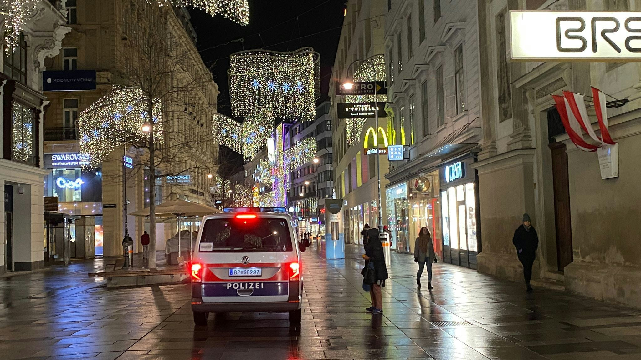 Polizeikontrollen in Wien im Corona-Lockdown. Auch danach soll es keinen Alltag mehr geben.