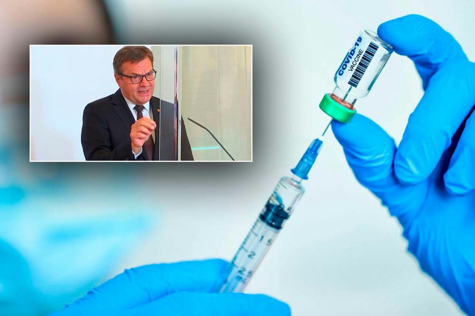Landeshauptmann Günther Platter schickt Anfang Dezember ungeimpften Tirolern per Post einen Impftermin zu.