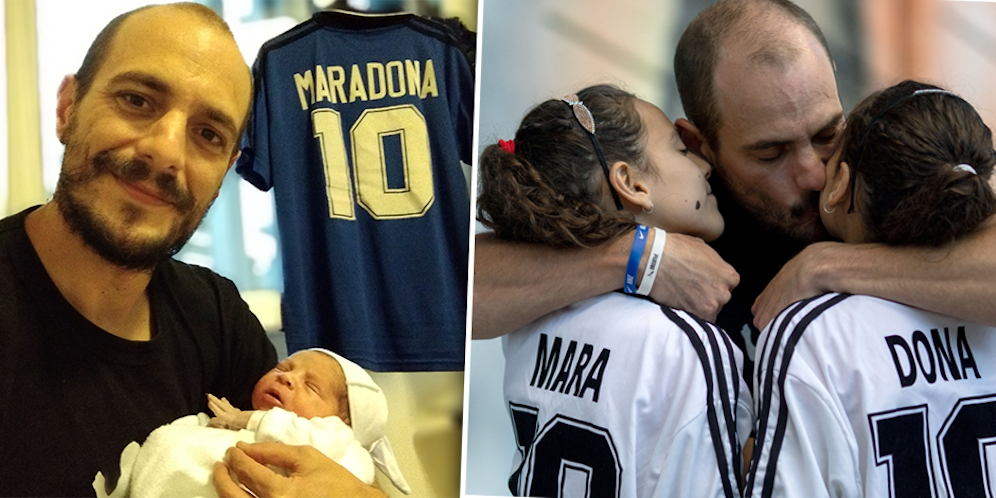 Walter Rotundo ist stolz auf seine drei Kinder