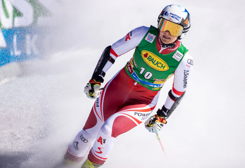 Ramona Siebenhofer ärgert sich über die Bedingungen in Killington. 
