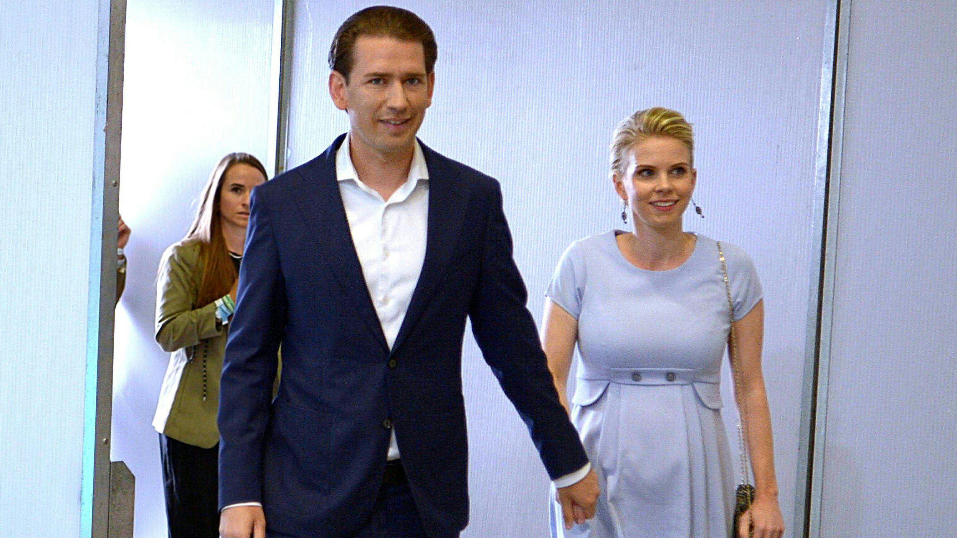 Sebastian Kurz und seine Lebensgefährtin Susanne 