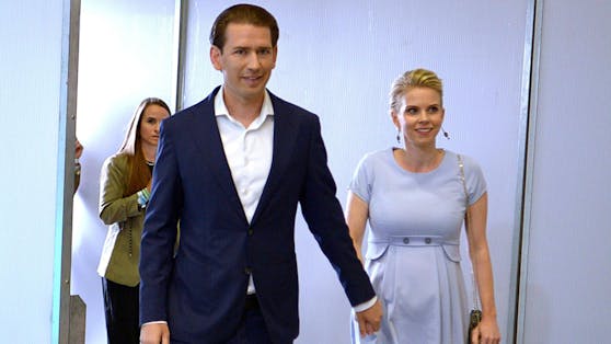 Sebastian Kurz und seine Lebensgefährtin Susanne