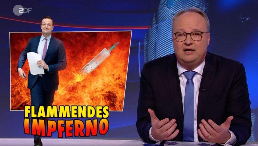 Oliver Welke attackierte die deutsche Politik.