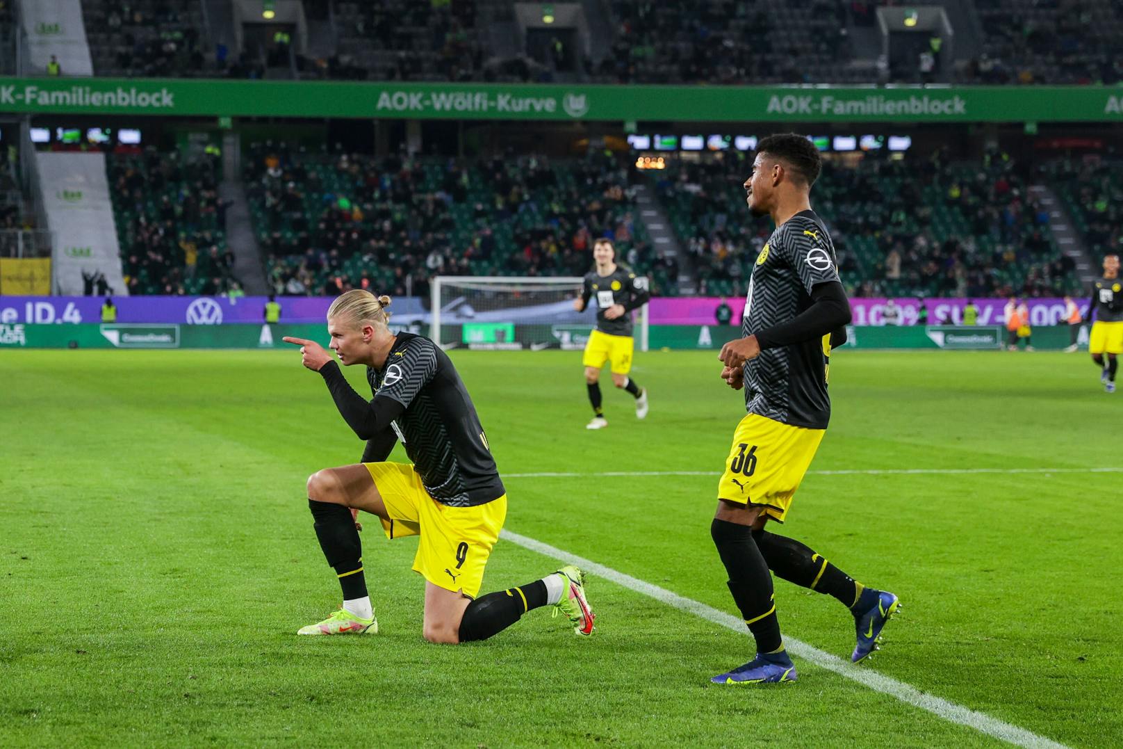 3:1! Haaland trifft bei Comeback für Dortmund