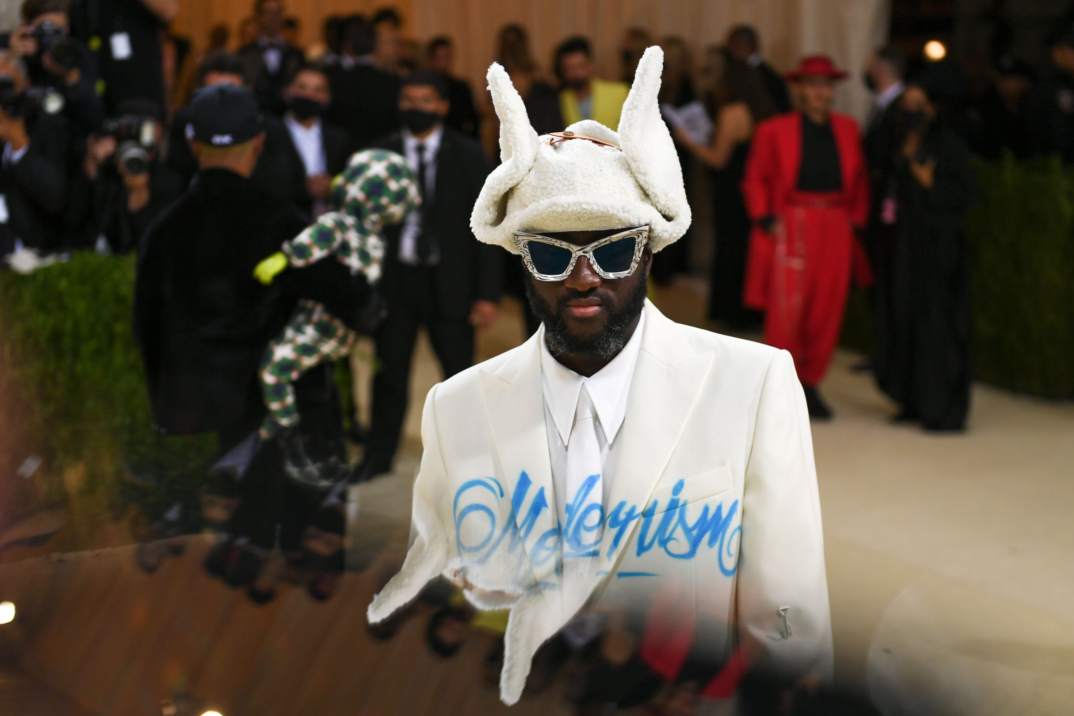 Download von www.picturedesk.com am 28.11.2021 (21:15).  ACT action_36487267 -- Virgil Abloh - THE METROPOLITAN MUSEUM OF ARTS COSTUME INSTITUTE BENEFIT CELEBRATING THE OPENING OF IN AMERICA: A LEXICON OF FASHION - RED CARPET ARRIVALS - 20210913_PD12237 - Rechteinfo: Rights Managed (RM)