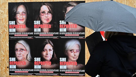 Die Foto-Kampagne des Künstlers soll auf die Folgen häuslicher Gewalt hinweisen.