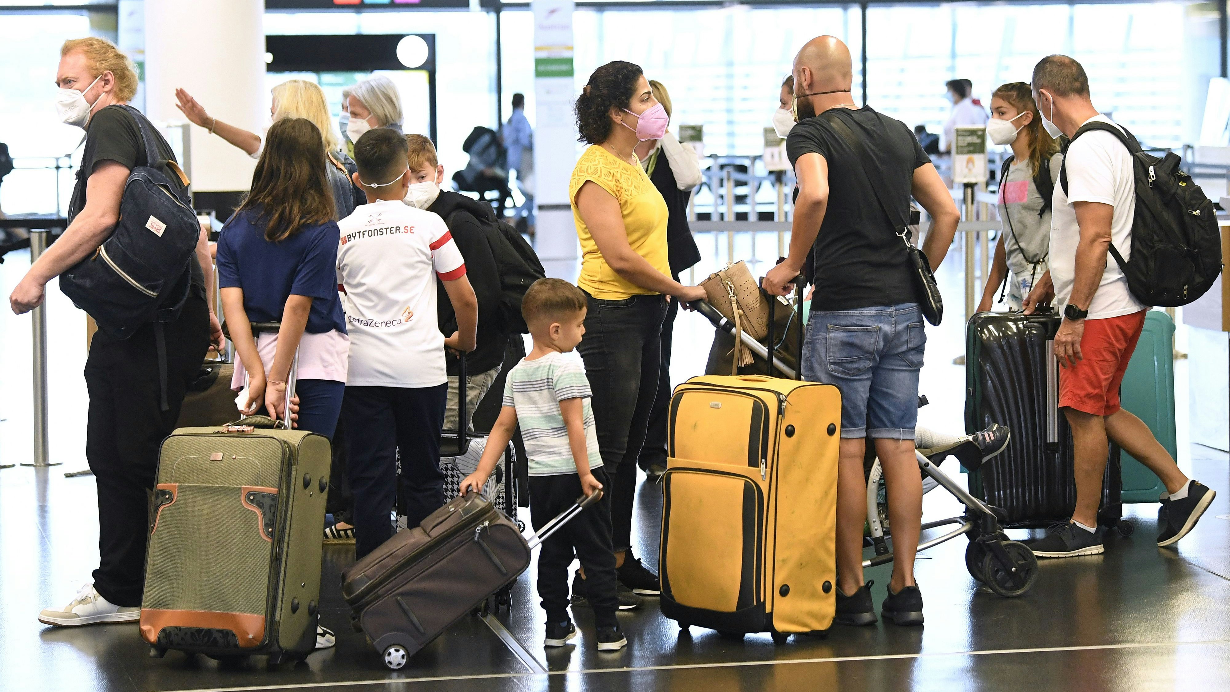 Die Reiserückkehrer müssen in Quarantäne. Symbolbild. 