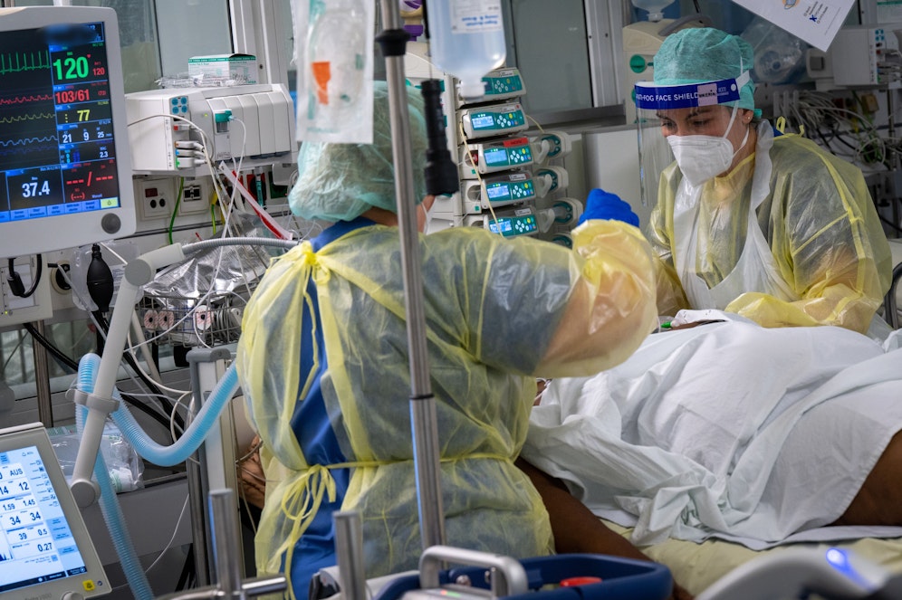 3.217 Patienten lagen am Sonntag im Krankenhaus.