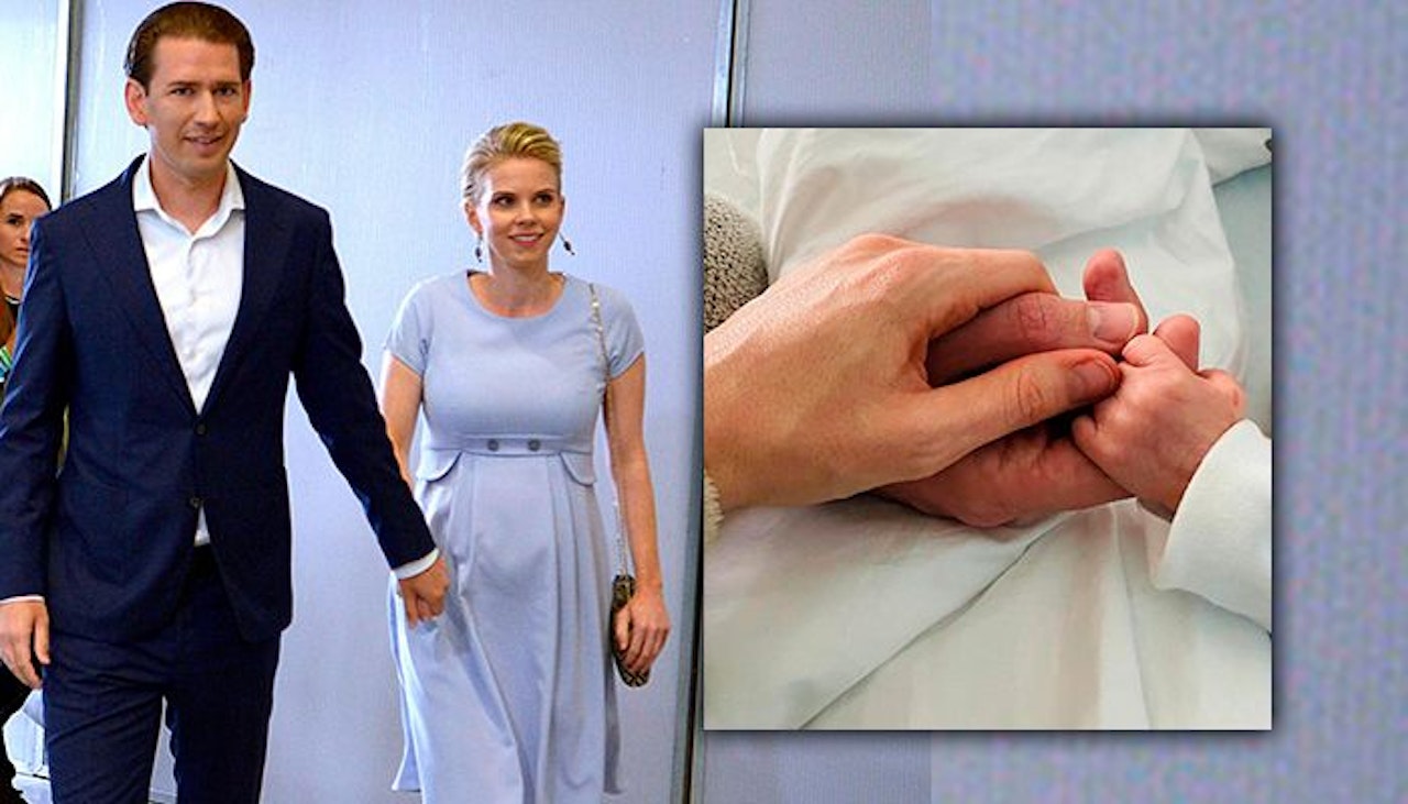 Heute.at - Das erste Foto! Sebastian Kurz zeigt Sohn Konstantin