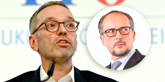 Heftige Wortgefechte zwischen Herbert Kickl und Alexander Schallenberg.