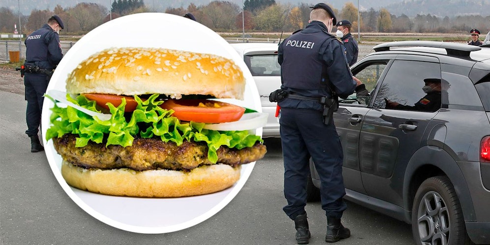 Eine Verkehrsstreife stoppte den Burger-Raser am Klagenfurter Südring. (Symbolbild)