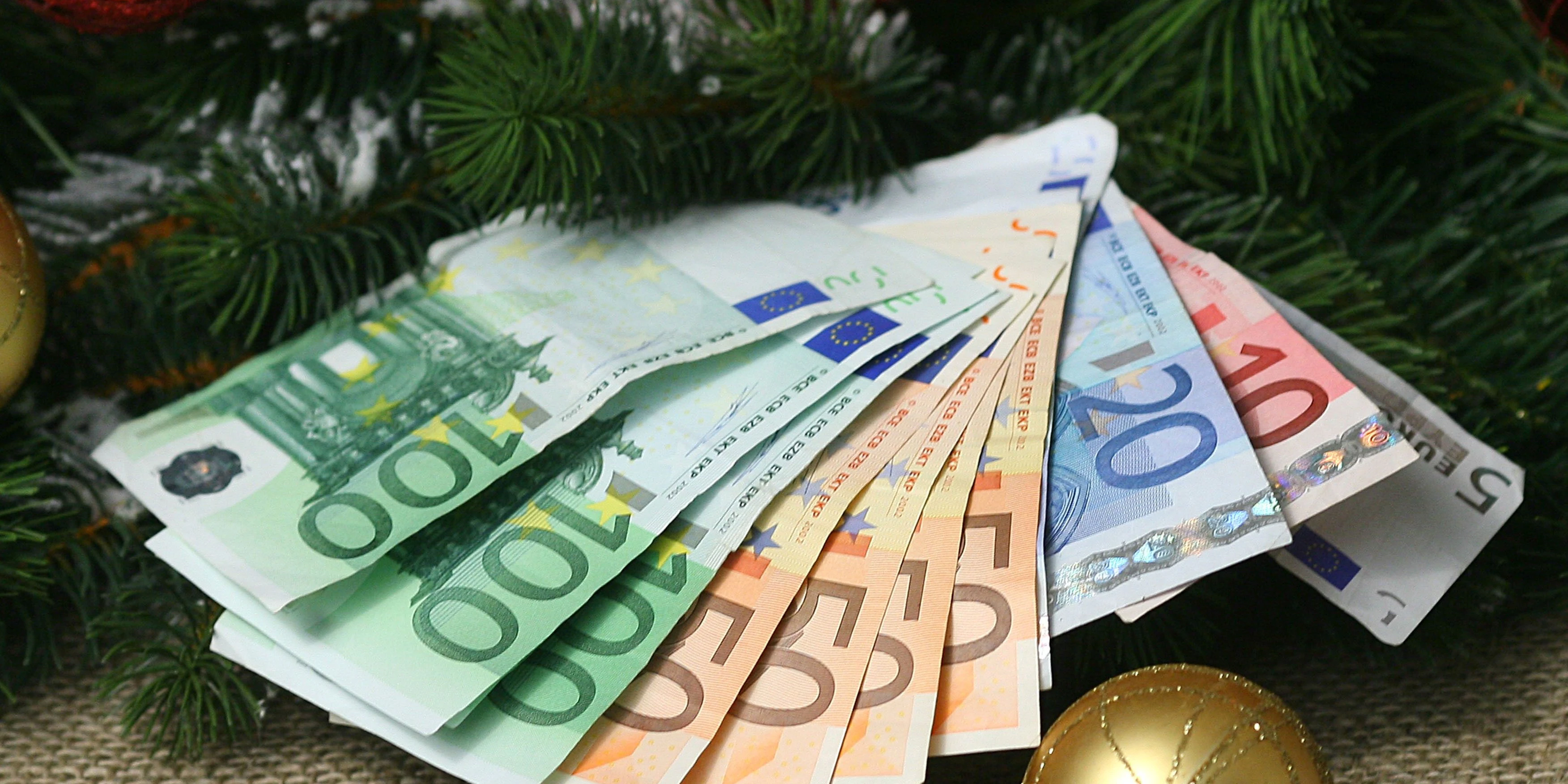 Weihnachtsgeld - viele Firmen können es heuer nicht ausbezahlen.