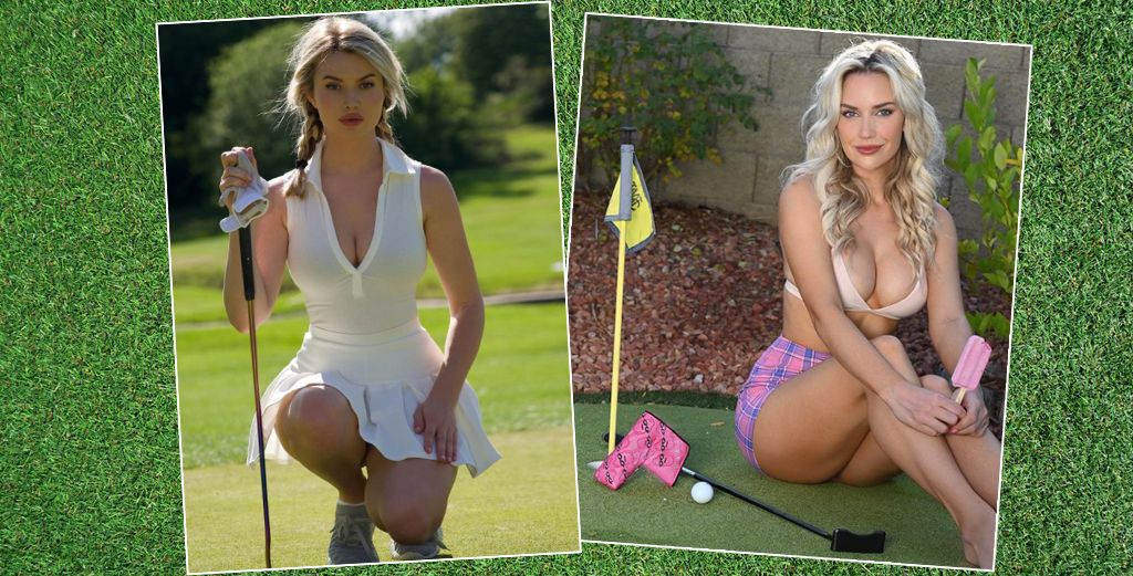 Lucy Robson und Paige Spiranac							