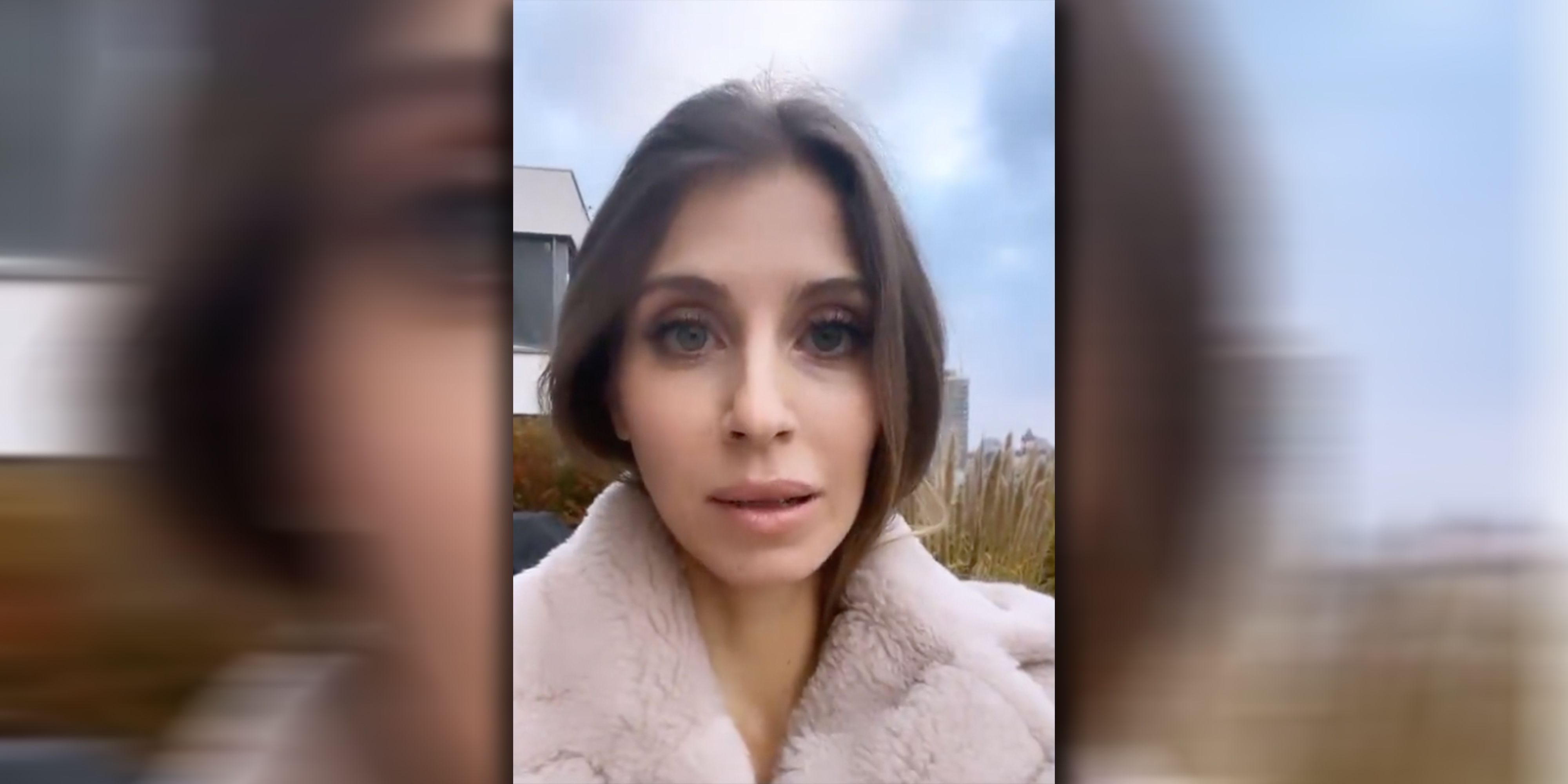 Cathy Hummels ist der Schock ins Gesicht geschrieben. 