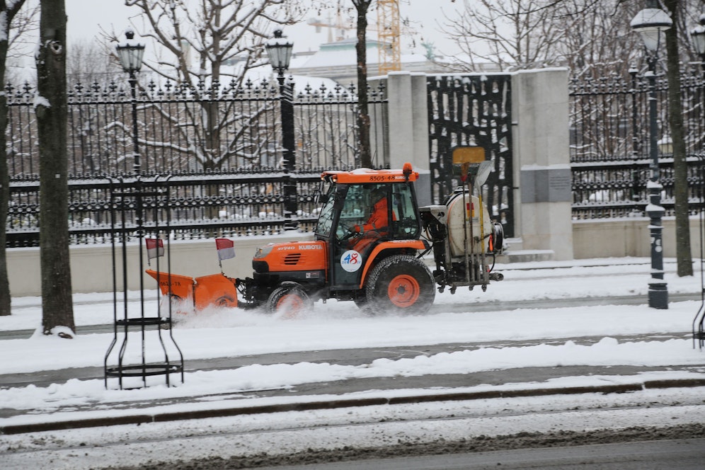 Auch nach Wien kommt diese Woche erneut der Schnee.